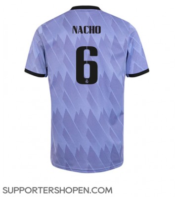 Real Madrid Nacho #6 Borta Matchtröja 2022-23 Kortärmad